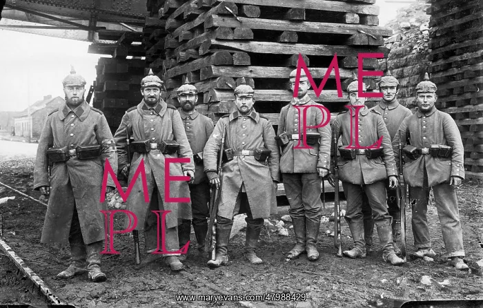 : German Infantry Men at the Battle of Lodz : German Infantry Men at the Battle of Lodz