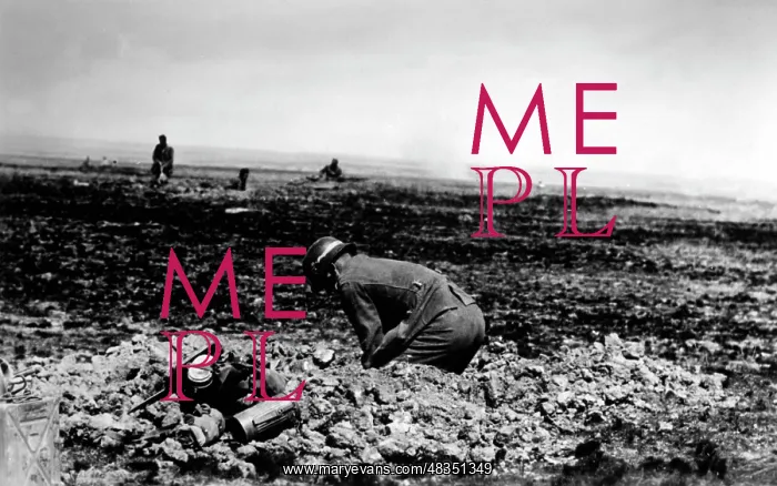 : German infantrymen digging foxholes in the steppe, 1942 : German infantrymen digging foxholes in the steppe, 1942