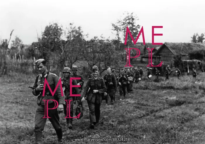 : German infantrymen - Eastern Front, 1942 : German infantrymen - Eastern Front, 1942