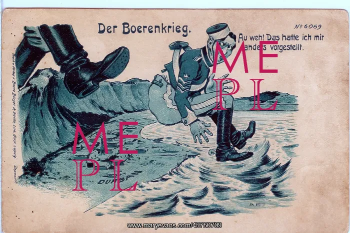 : German jackboot kicks British soldier out of Durban : German jackboot kicks British soldier out of Durban