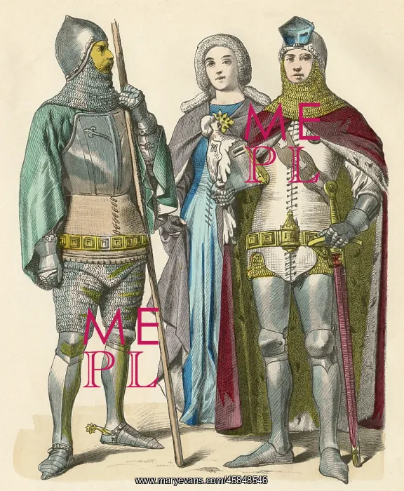  : GERMAN KNIGHTS & LADY