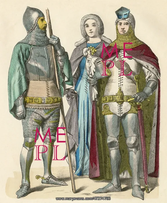  : GERMAN KNIGHTS & LADY