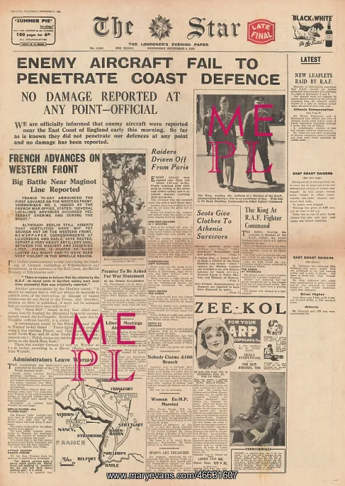 : German Luftwaffe off Englands east coast : German Luftwaffe off Englands east coast