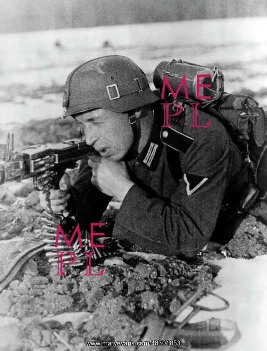 : German machine gun, 1941 : German machine gun, 1941