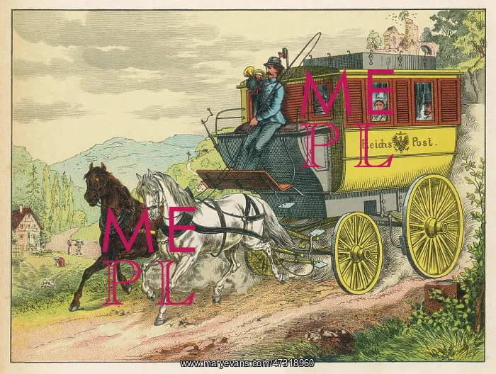 : German Mail Coach : German Mail Coach