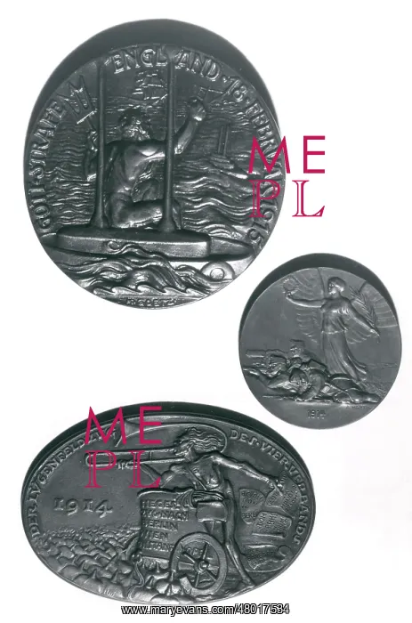 : Three German medallions (2 of 2), WW1 : Three German medallions (2 of 2), WW1