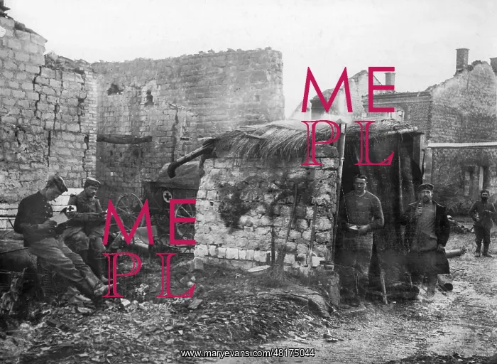 : German medical unit on the Western Front, 1915 : German medical unit on the Western Front, 1915