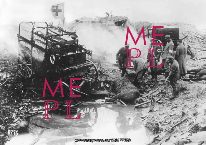 : German medics at the Western front, 1918 : German medics at the Western front, 1918