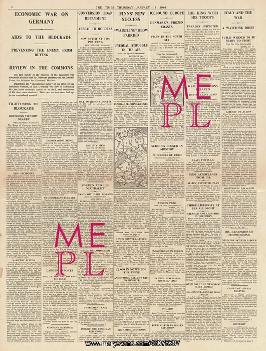  : German Menace to Neutral Countries