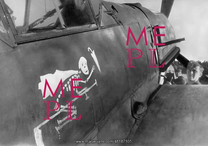 : German Messerschmitt Me 109, 1940 : German Messerschmitt Me 109, 1940