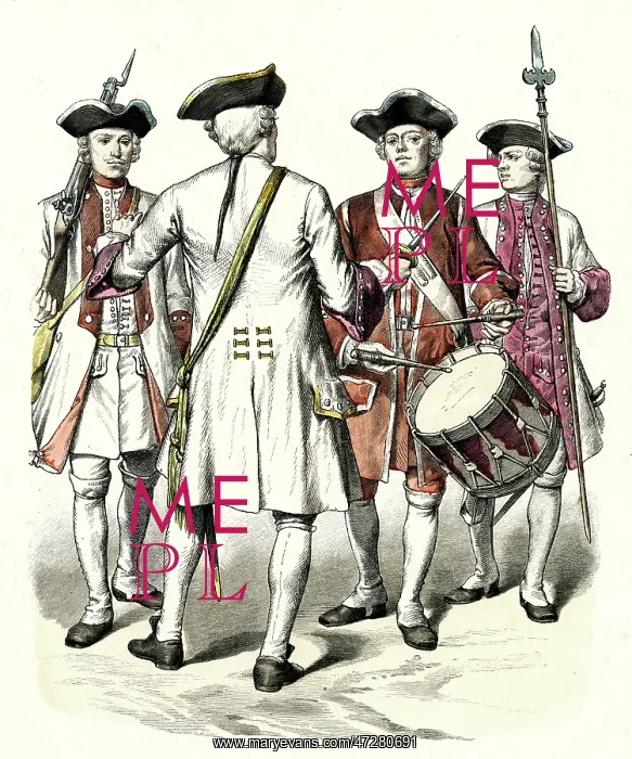 : GERMAN MILITARY 1724-38 : GERMAN MILITARY 1724-38
