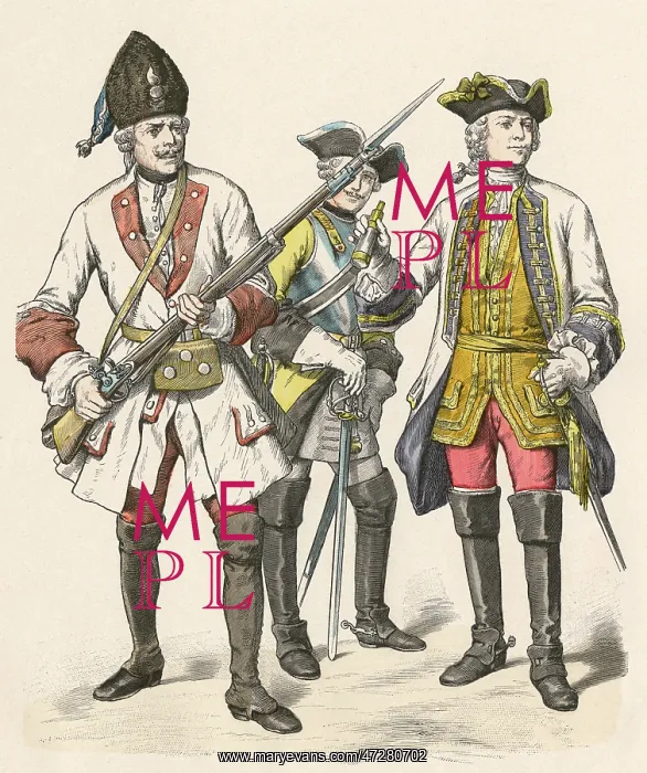 : GERMAN MILITARY 1730 : GERMAN MILITARY 1730