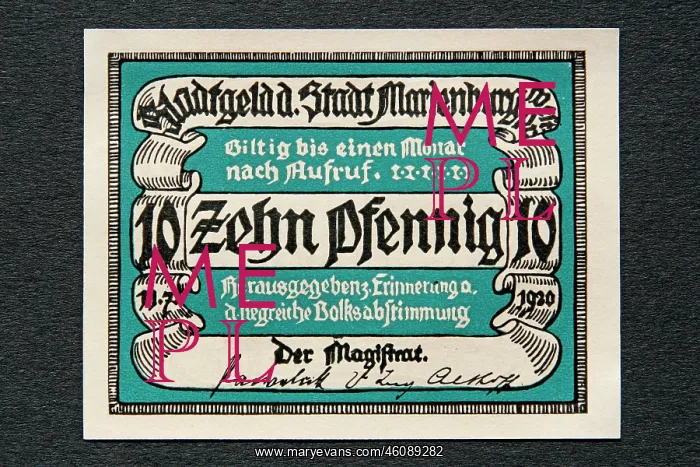 : German money : German money