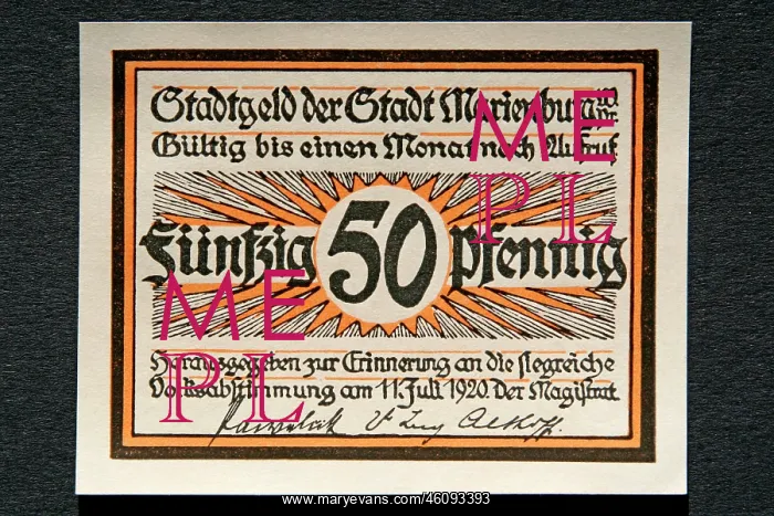 : German money : German money