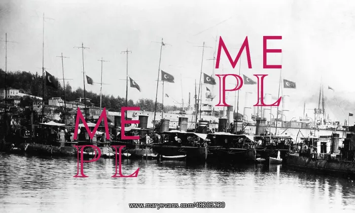 : German moorage in Stenia during the First World War : German moorage in Stenia during the First World War