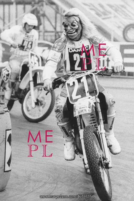 : German motocross racer Helmut Bauer : German motocross racer Helmut Bauer