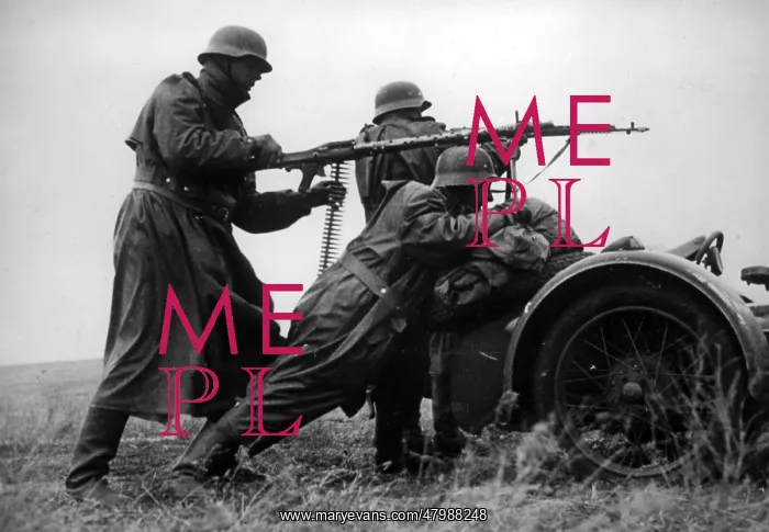 : German Motorcycle Gun Squad : German Motorcycle Gun Squad