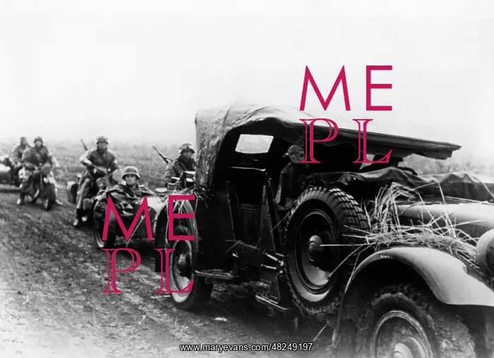 : German motorized unit on the Eastern Front, 1941 : German motorized unit on the Eastern Front, 1941