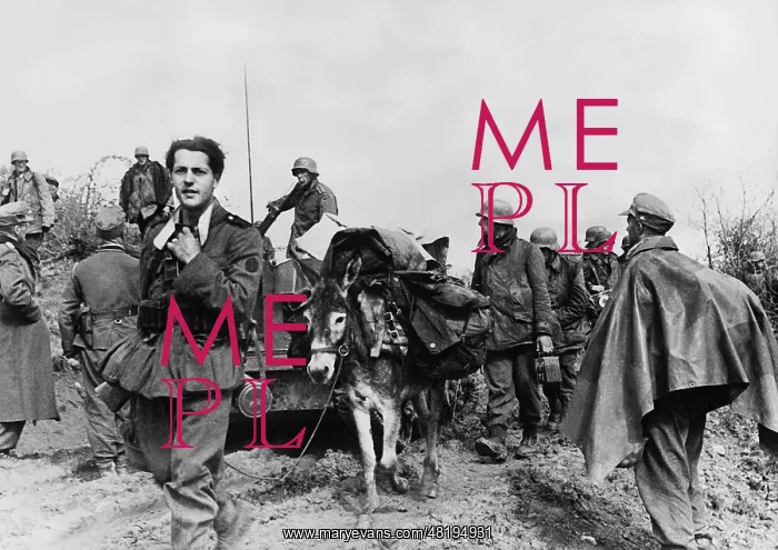 : German mountain infantry advancing in Northern Greece, 1941 : German mountain infantry advancing in Northern Greece, 1941