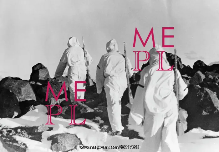 : German mountain troops on Mount Elbrus, 1942 : German mountain troops on Mount Elbrus, 1942