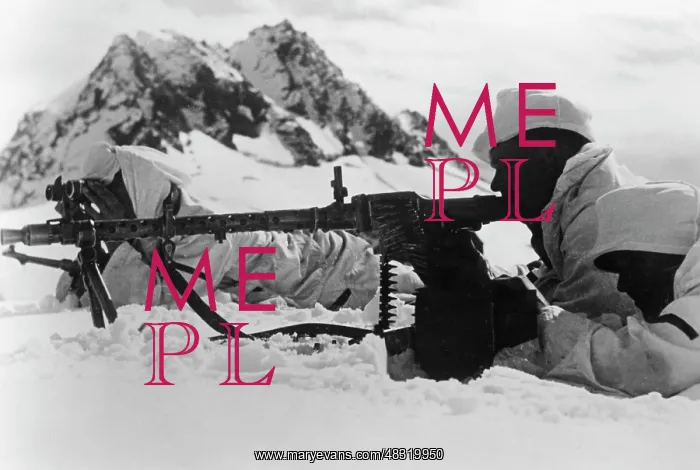 : German mountain troops on Mount Elbrus, 1942 : German mountain troops on Mount Elbrus, 1942