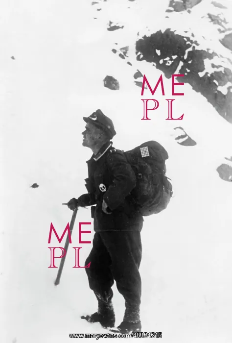 : German mountain troops on Mount Elbrus, 1942 : German mountain troops on Mount Elbrus, 1942