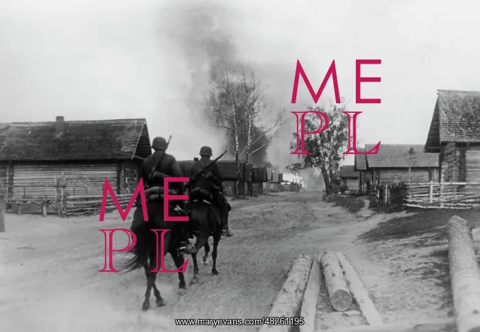: German mounted reconnaissance unit on the Eastern Front : German mounted reconnaissance unit on the Eastern Front