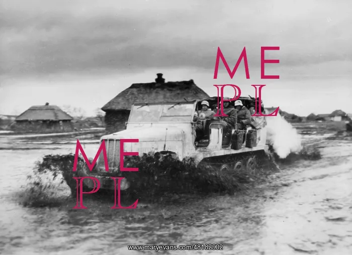 : German mover in the Kharkiv zone, 1943 : German mover in the Kharkiv zone, 1943