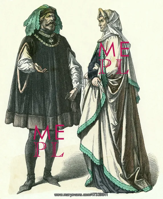 : German Nobles circa 1425 : German Nobles circa 1425