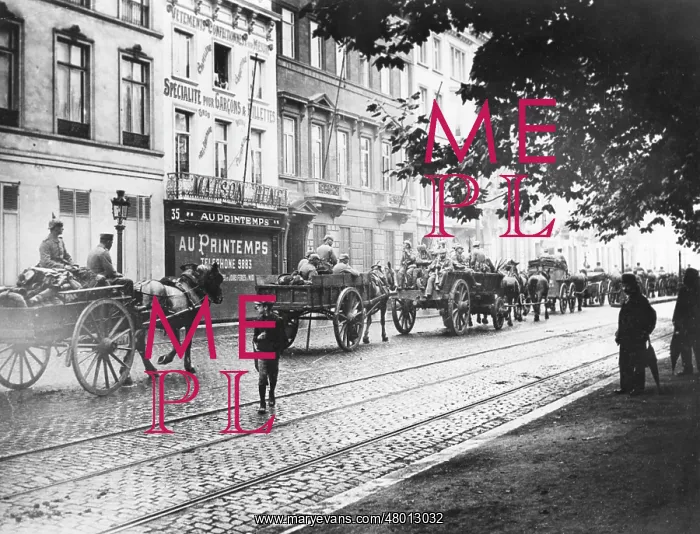 : German occupation of Brussels, Belgium, WW1 : German occupation of Brussels, Belgium, WW1