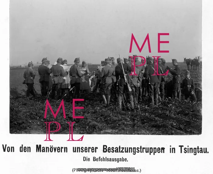 : German occupation forces in Tsingtao, 1910 : German occupation forces in Tsingtao, 1910