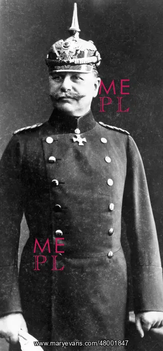 : German officer of World War One : German officer of World War One