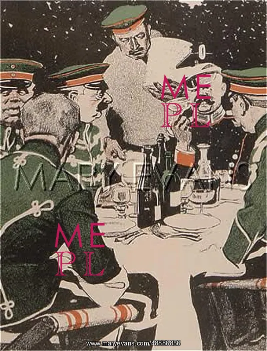 : GERMAN OFFICERS MEALTIME : GERMAN OFFICERS MEALTIME