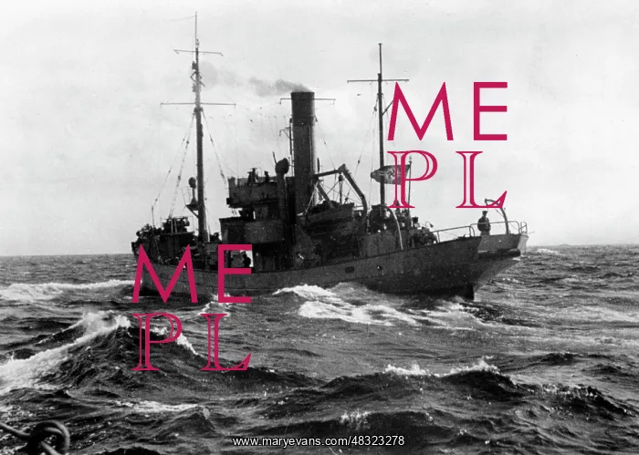 : German outpost boat, 1941 : German outpost boat, 1941