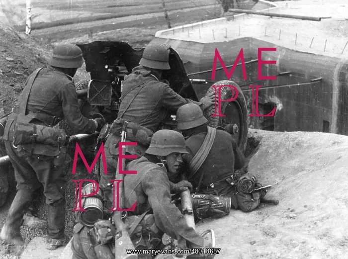 : German Pak at the battle for Brest-Litovsk, 1941 : German Pak at the battle for Brest-Litovsk, 1941