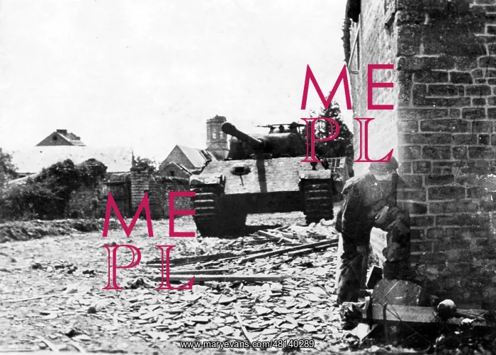 : German Panther Panzer in Normandy, 1944 : German Panther Panzer in Normandy, 1944