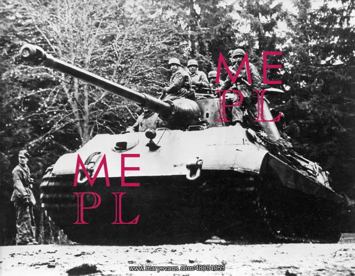 : German Panzer tank, 1944 : German Panzer tank, 1944