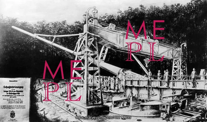 : German Paris Gun, 1918 : German Paris Gun, 1918