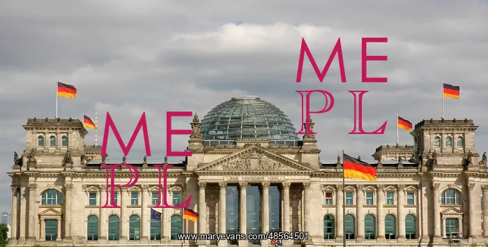 : German Parliament. Facade. Berlin. Germany : German Parliament. Facade. Berlin. Germany