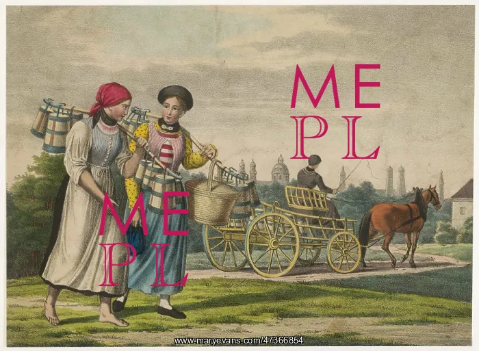 : German Peasant Girls : German Peasant Girls