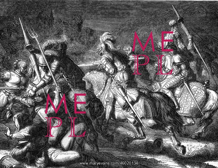 : German Peasants War 1524 - 1526, Battle of Koenigshofen : German Peasants War 1524 - 1526, Battle of Koenigshofen