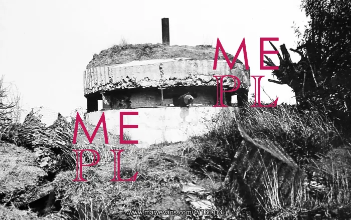 : German pillbox at Builecourt during the First World War