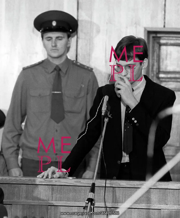 : German pilot Mathias Rust trial in Soviet Union, 1987 : German pilot Mathias Rust trial in Soviet Union, 1987