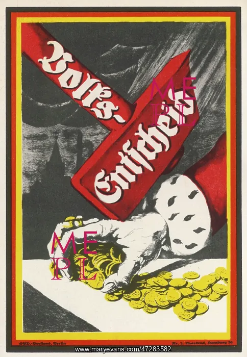 : GERMAN POSTER 1926 : GERMAN POSTER 1926