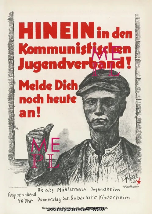 : GERMAN POSTER 1926 : GERMAN POSTER 1926
