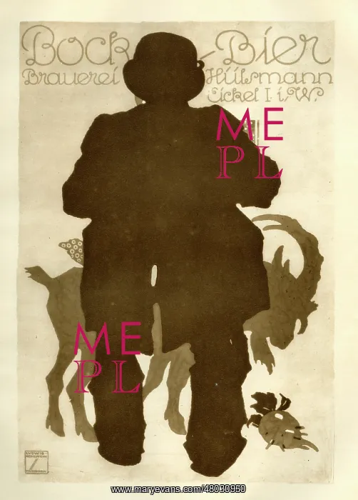: A German poster advertisement : A German poster advertisement