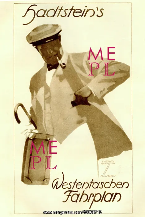 : German poster advertising the Hadtstein organiser : German poster advertising the Hadtstein organiser