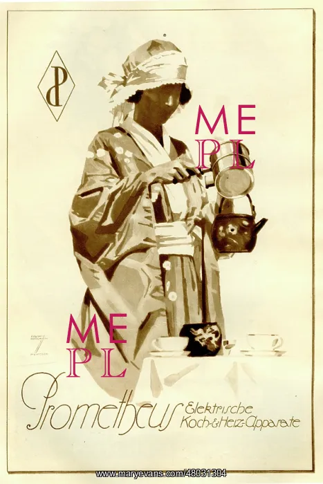 : A German poster advertising Prometheus : A German poster advertising Prometheus