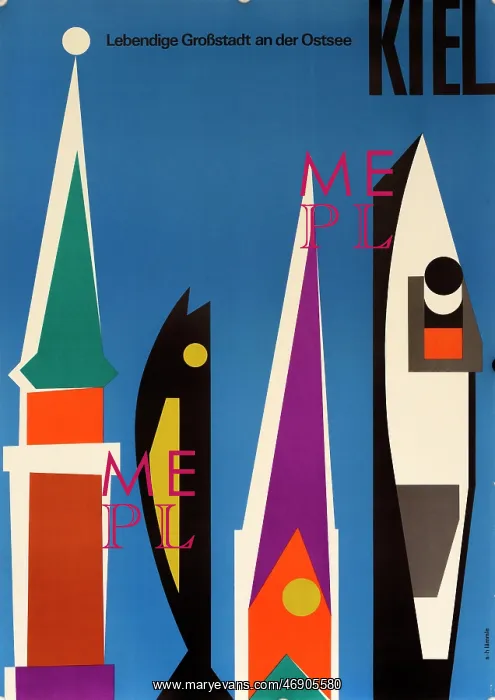 : German poster, Kiel, Germany : German poster, Kiel, Germany