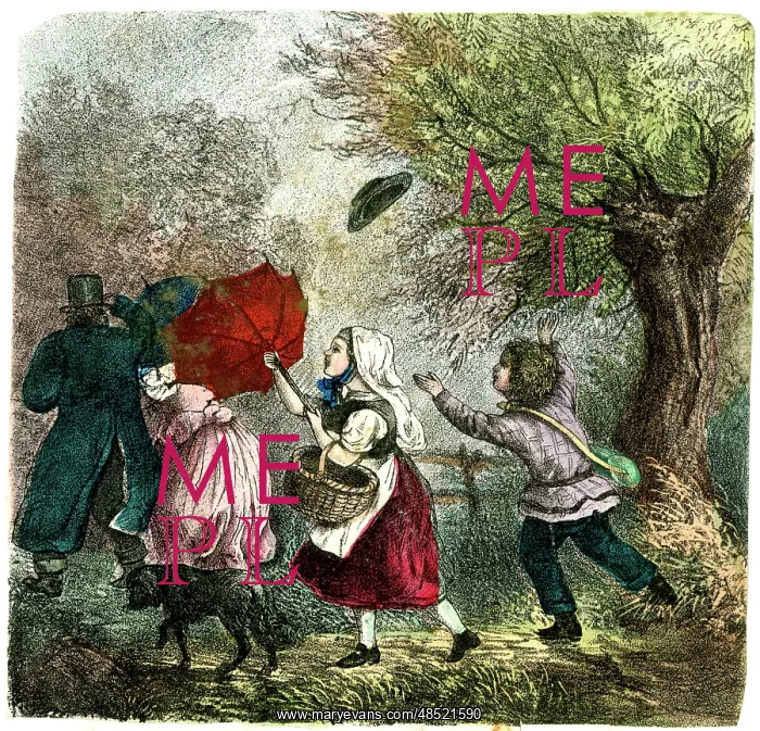 : German print - Four Seasons - Autumn : German print - Four Seasons - Autumn
